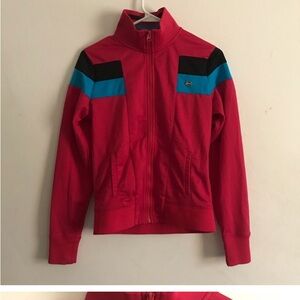 Le Tigre Pink/Blue/Black Knit Jacket